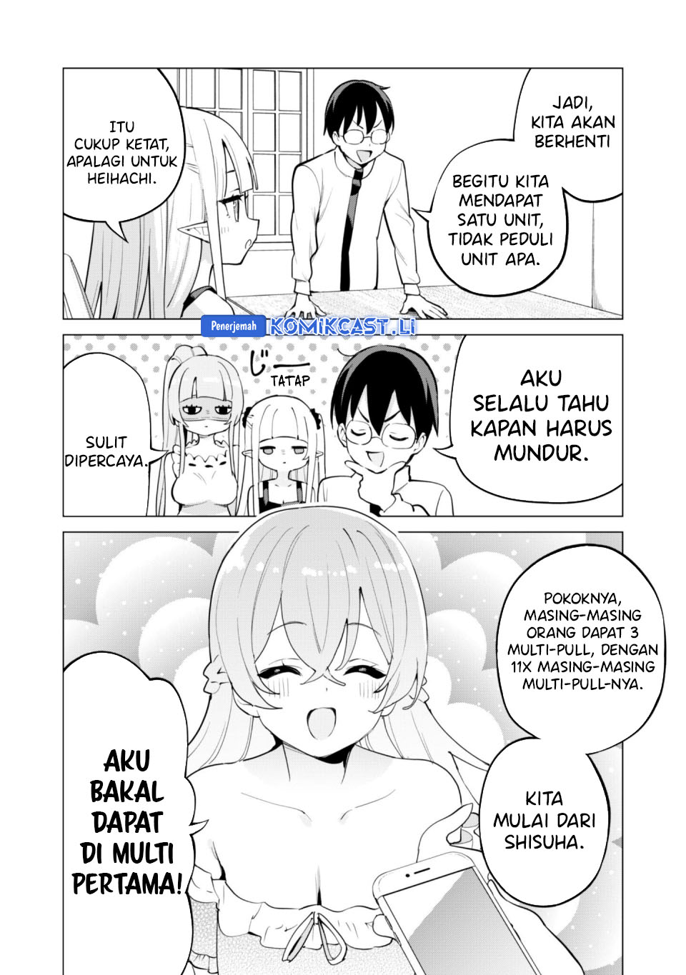 Gacha wo Mawashite Nakama wo Fuyasu Saikyou no Bishoujo Gundan wo Tsukuriagero Chapter 74 Gambar 8